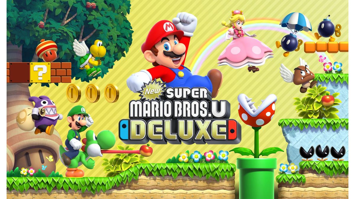 New Super Mario Bros U Deluxe Nintendo Switch - EZGame.dk