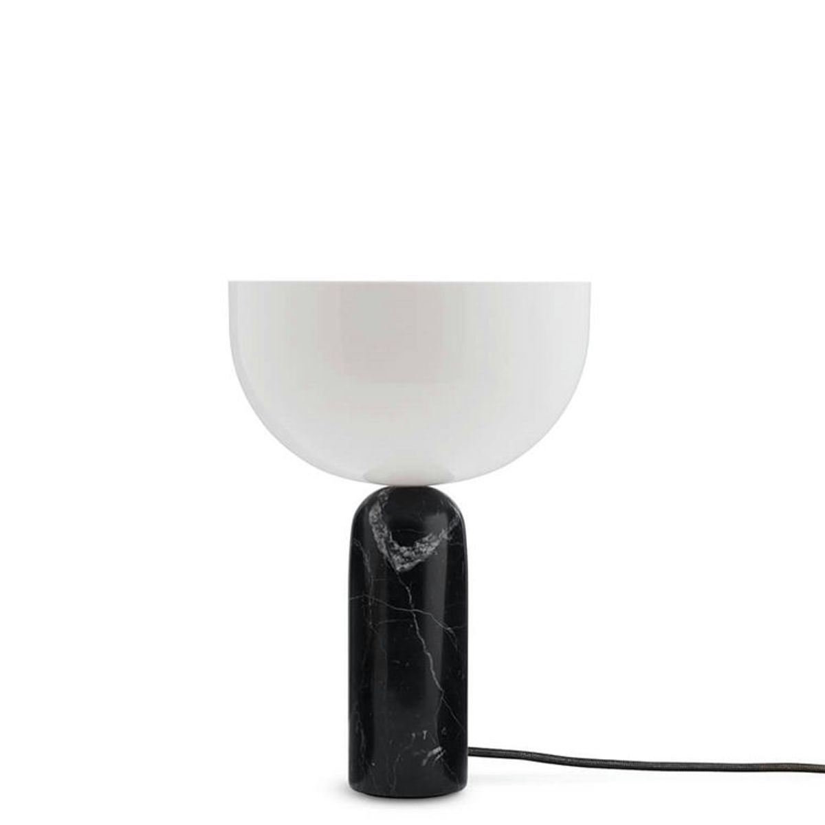 New Works Kizu Bordlampe Small Black Marble