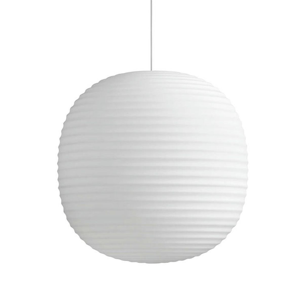 New Works Lantern Pendel White Ø40