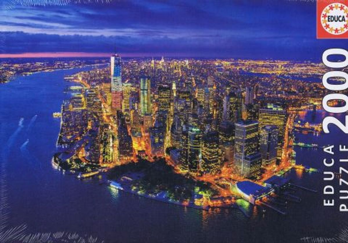 New York aerial view, 2000 brikker