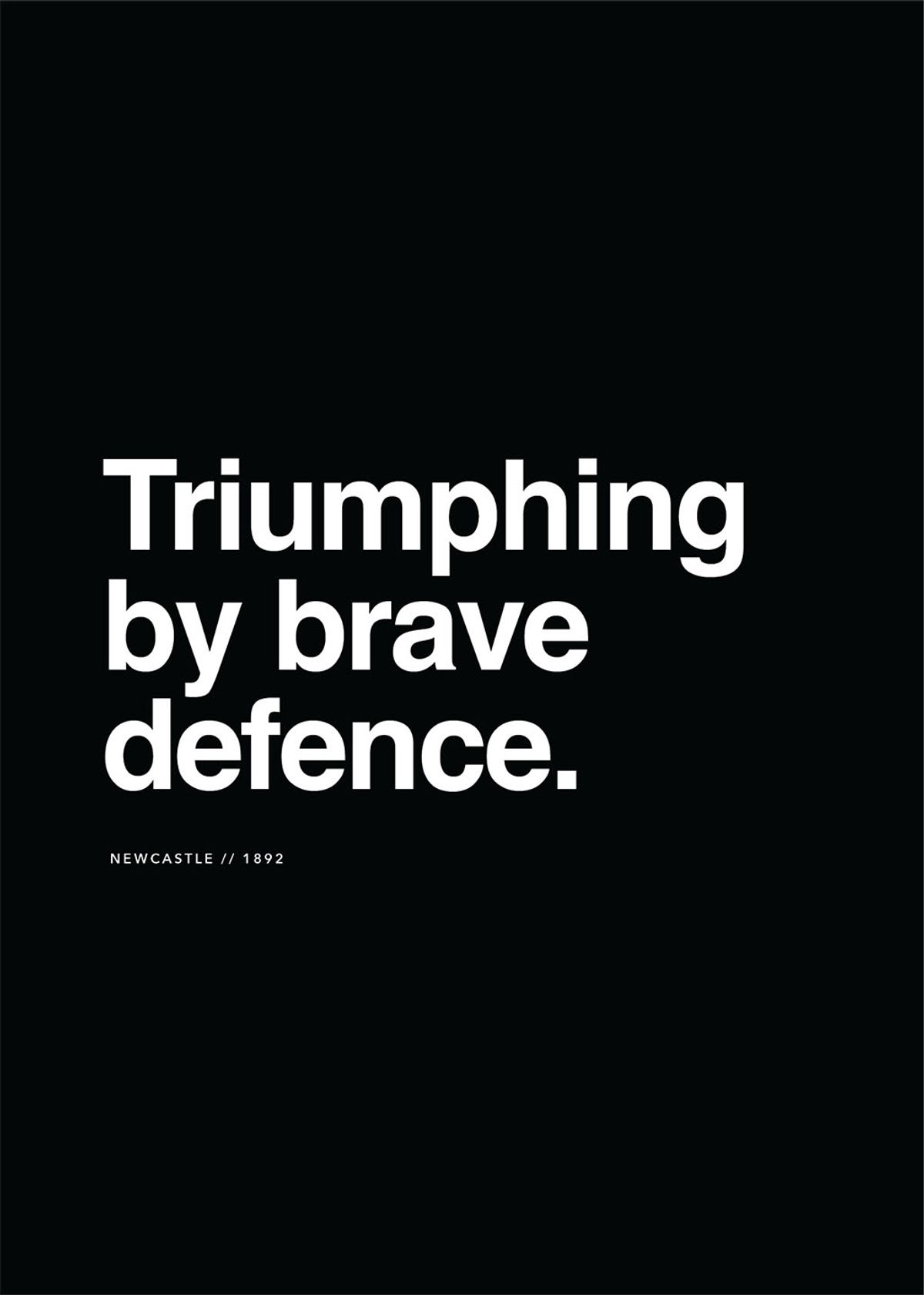 Newcastle - Triumphing by brave defence af Ol? Ol?