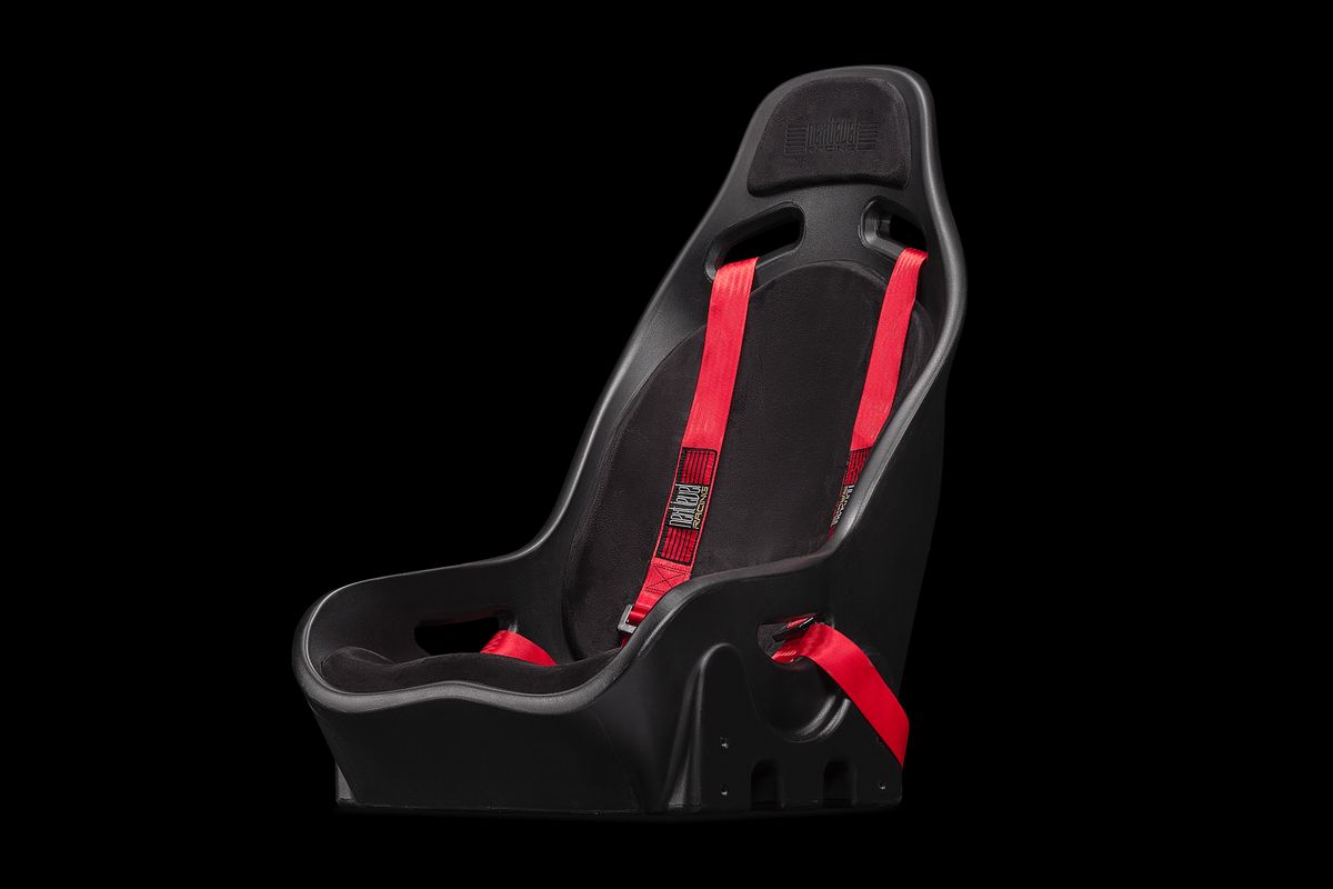 Next Level Racing Elite ES1 SIM Gamer Stol Sort Rød