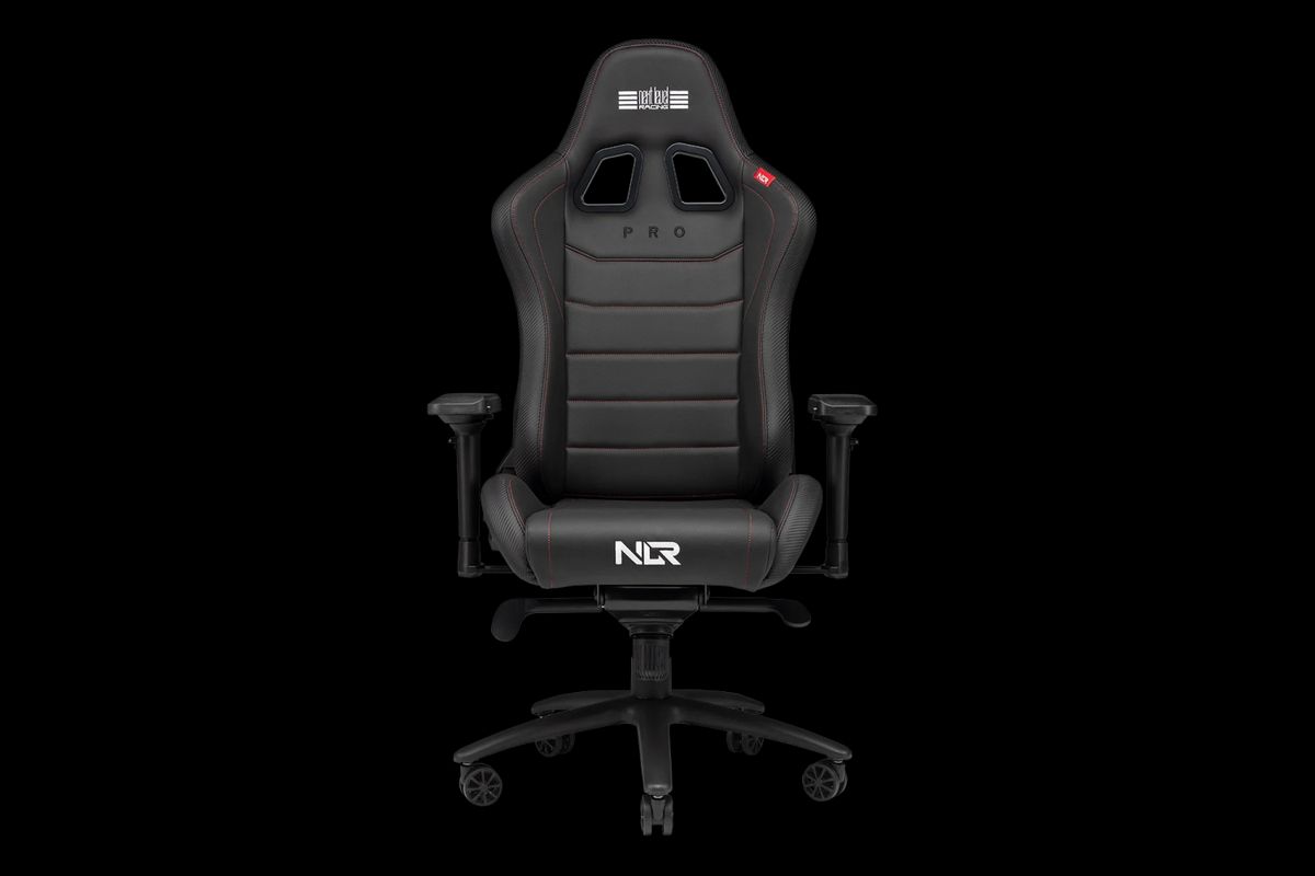 Next Level Racing - Pro Gaming Chair - Black Leather Edition