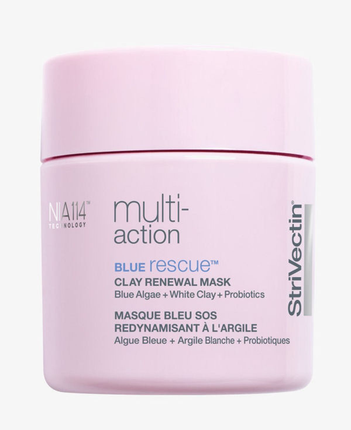 Nia 114 technology strivectin multi-action blue rescue clay renewal mask 94g