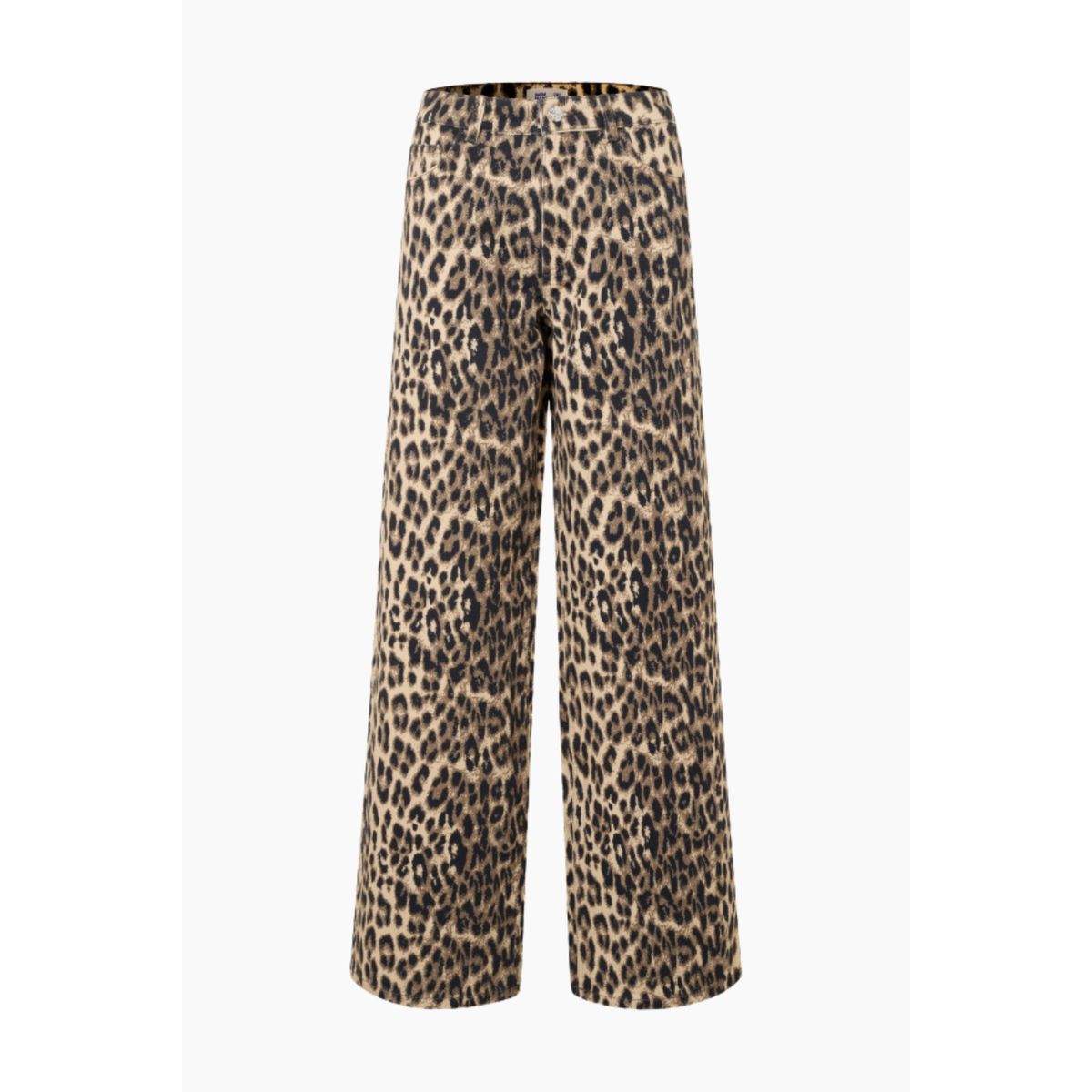 Nicette Jeans - Brown Baum Leopard - Baum und Pferdgarten - Leopard L