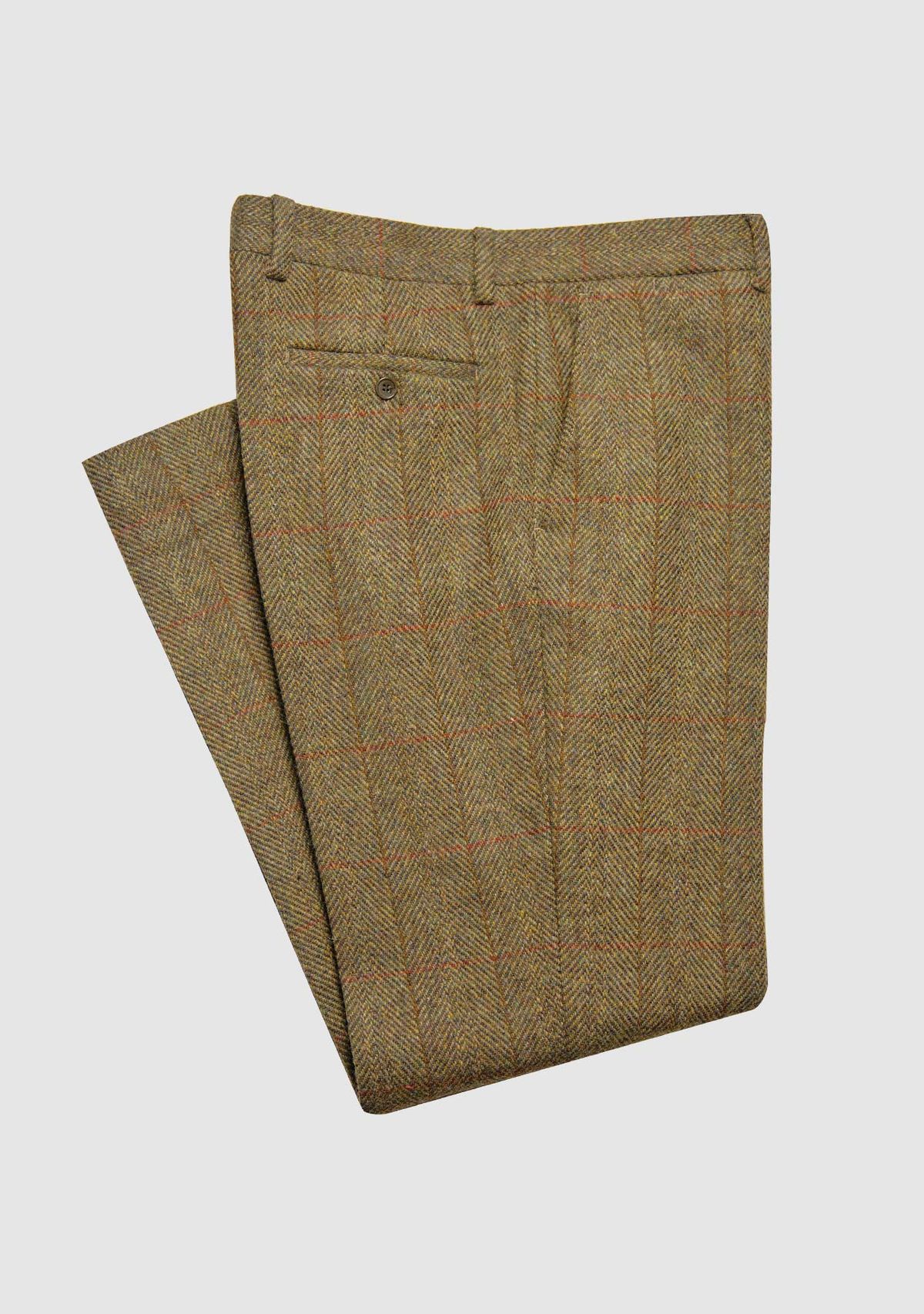 Nicholas herrebuks, mustard, Harris Tweed - 32 UK