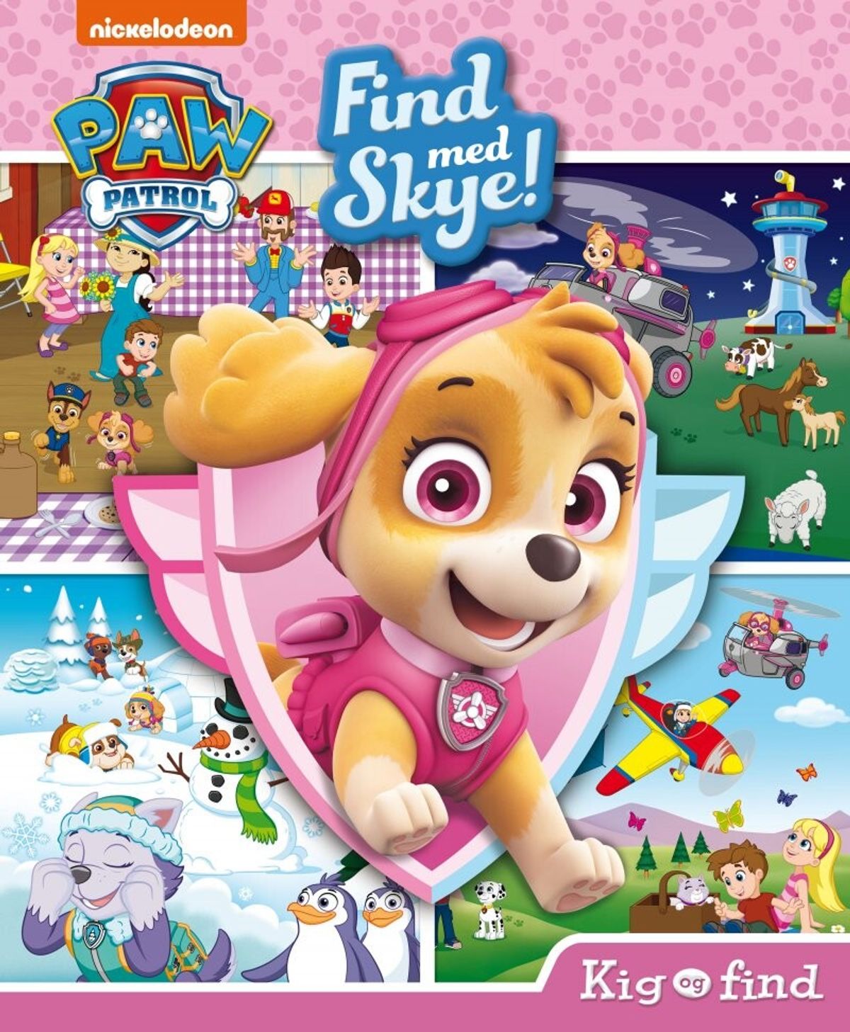 Nickelodeon Kig & Find Paw Patrol Skye - Diverse - Bog