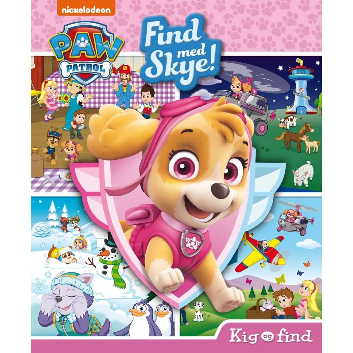 Nickelodeon Kig & Find Paw Patrol Skye - Diverse - Bog