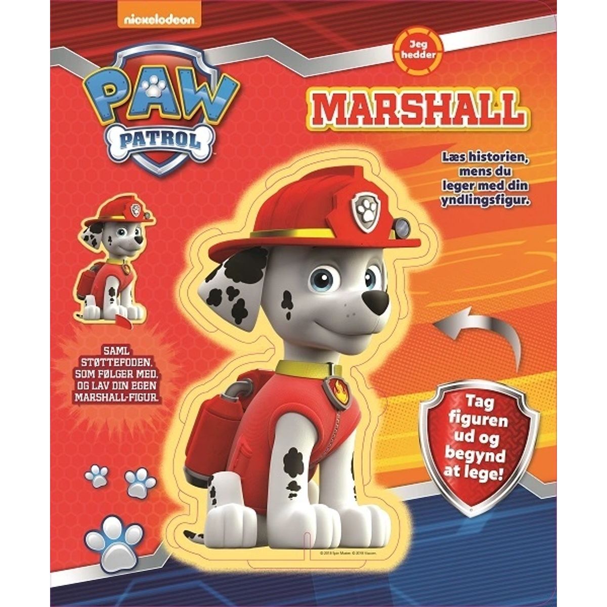 Nickelodeon Paw Patrol Marshall - Figur og historie