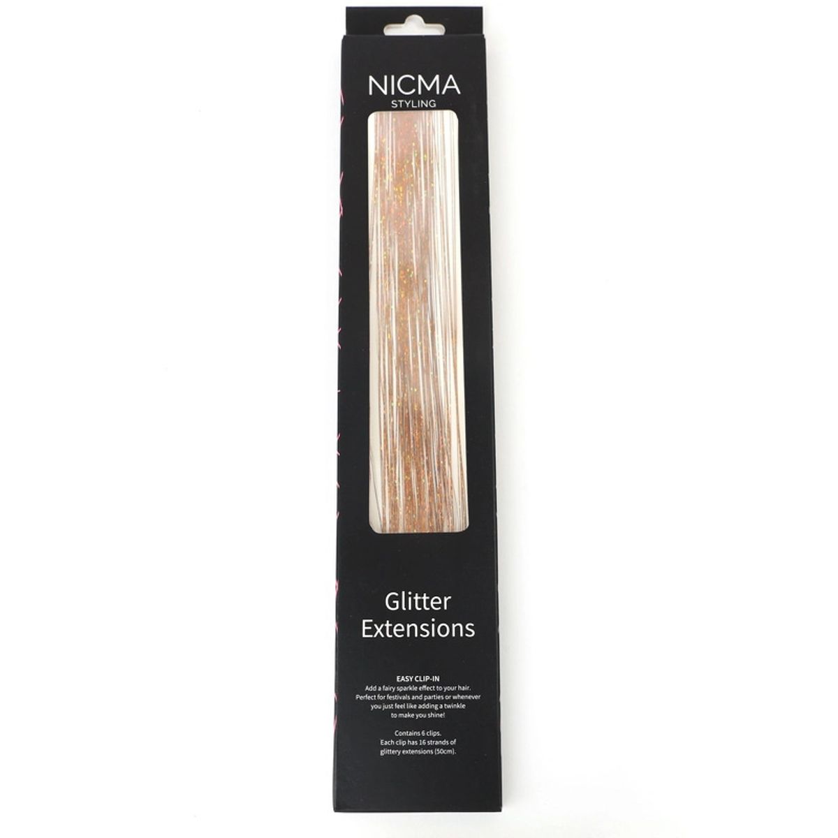 NICMA Styling Glitter Extensions - Cobber