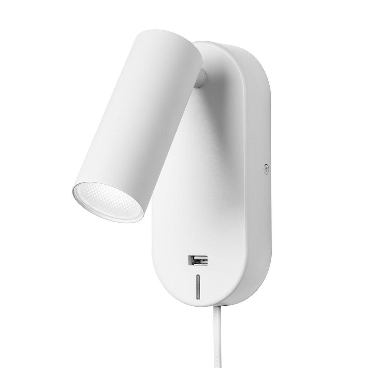 Nielsen Light Ego Led Væglampe M. Touch/usb Hvid