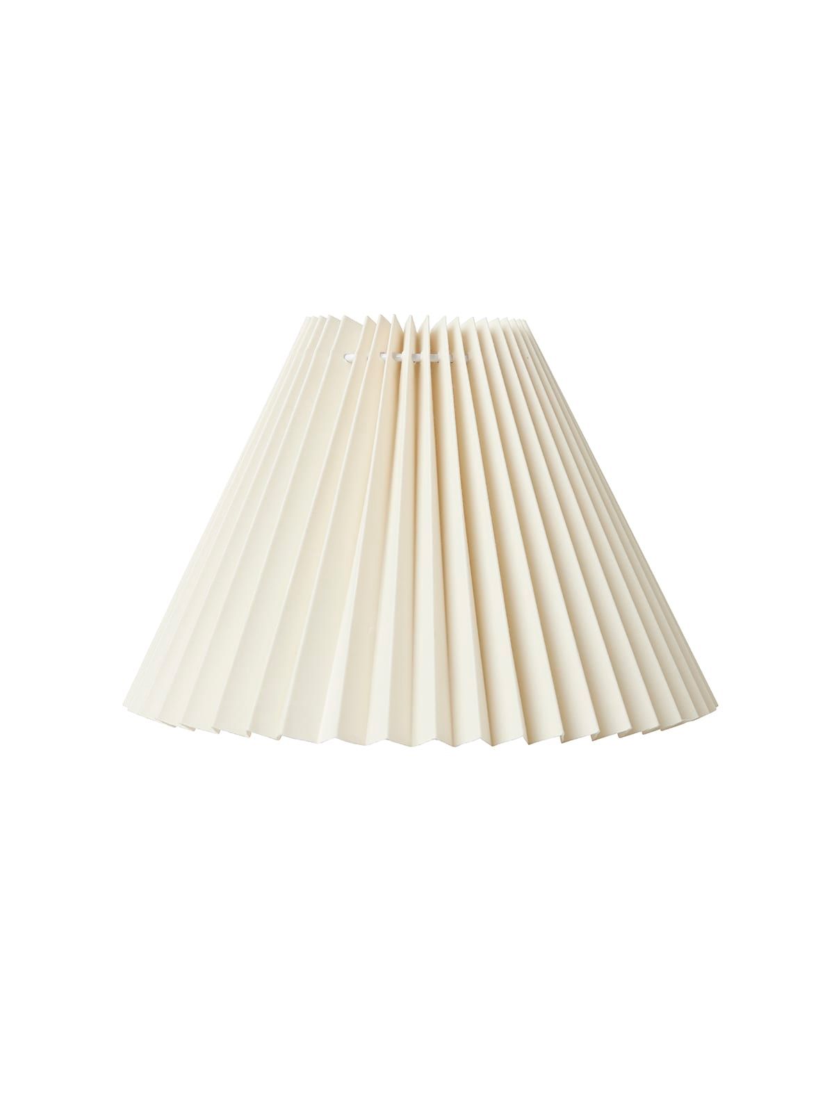 Nielsen Light Plisse Lampeskærm Piso Side 21cm Creme