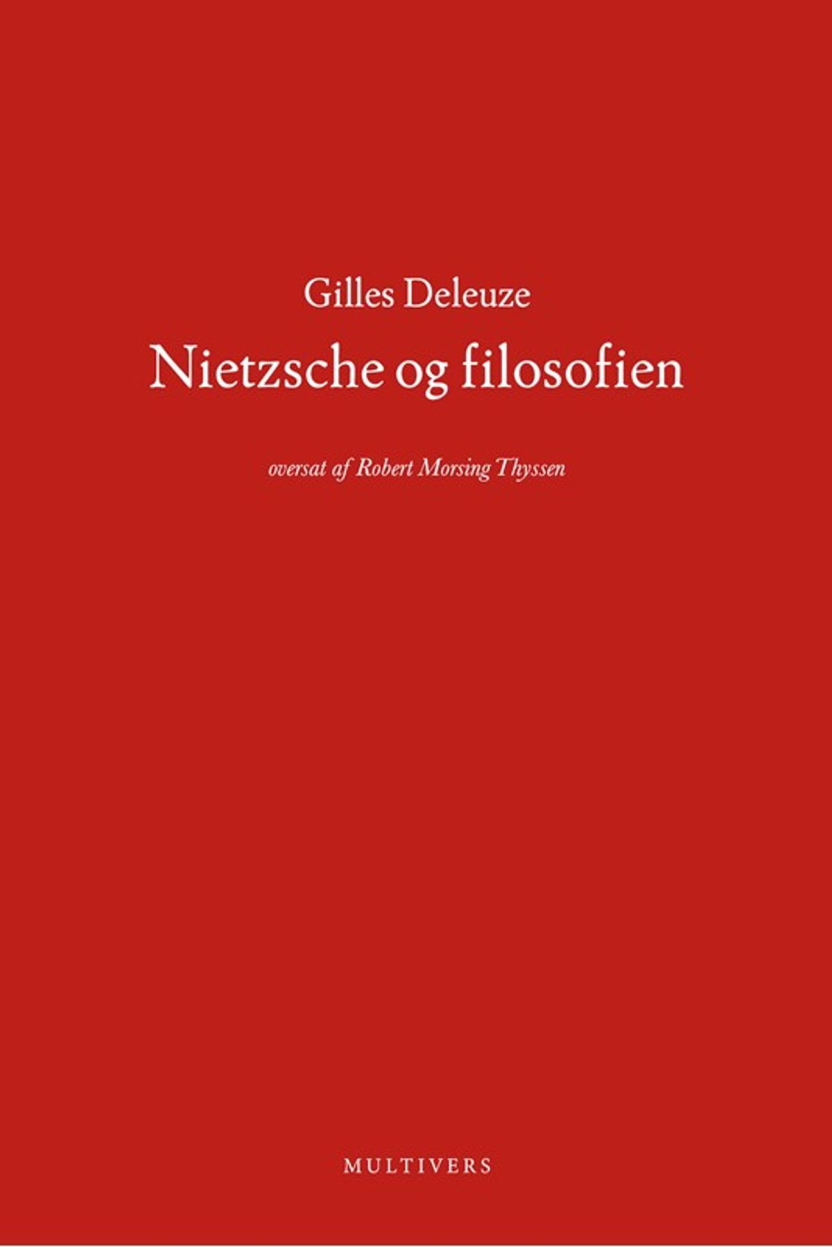 Nietzsche og filosofien