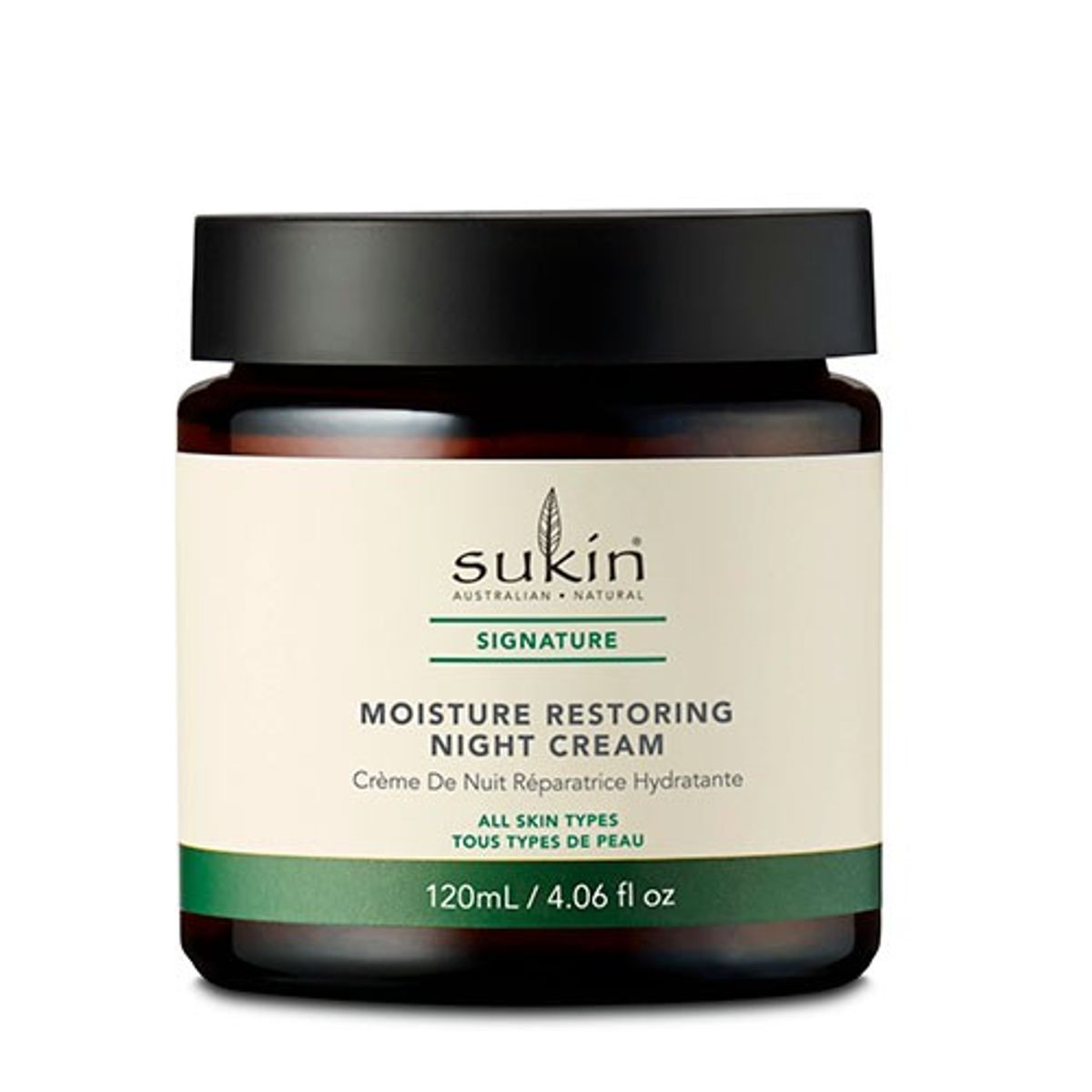 Night Cream Moisture Restoring Signature - 120 ml - Sukin