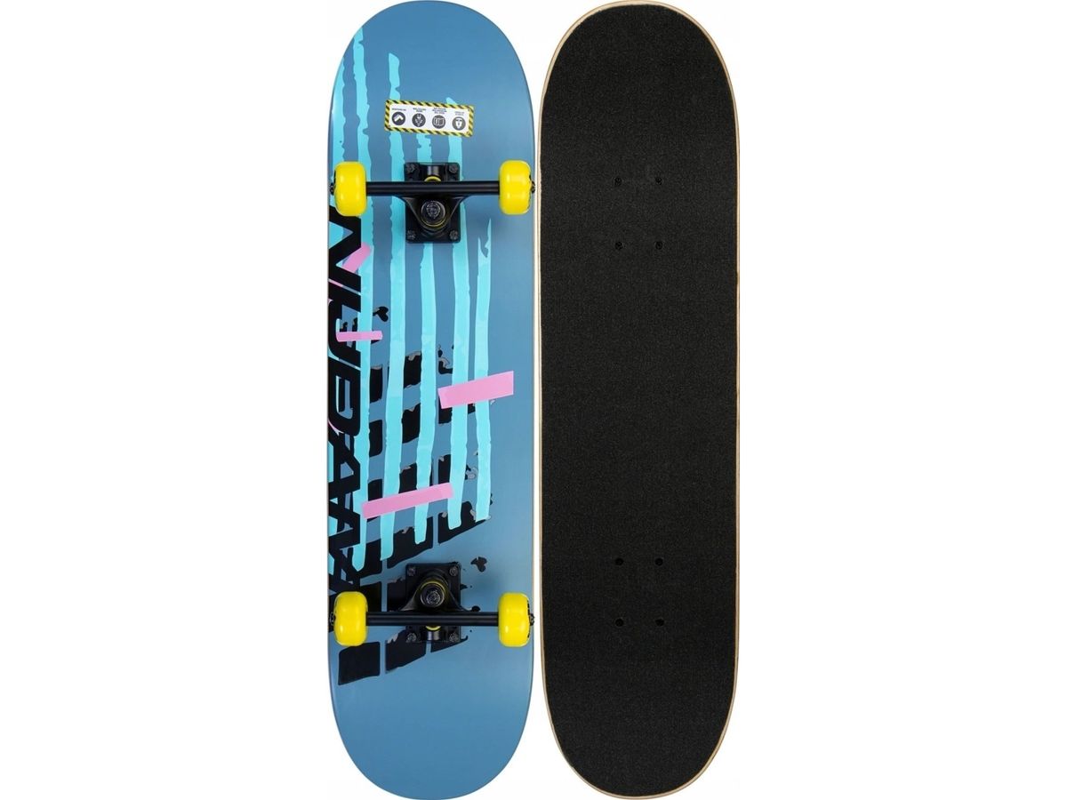 Nijdam Riedlent Skateboard Nijdam Game Changer N31bb01 Blå/Sort