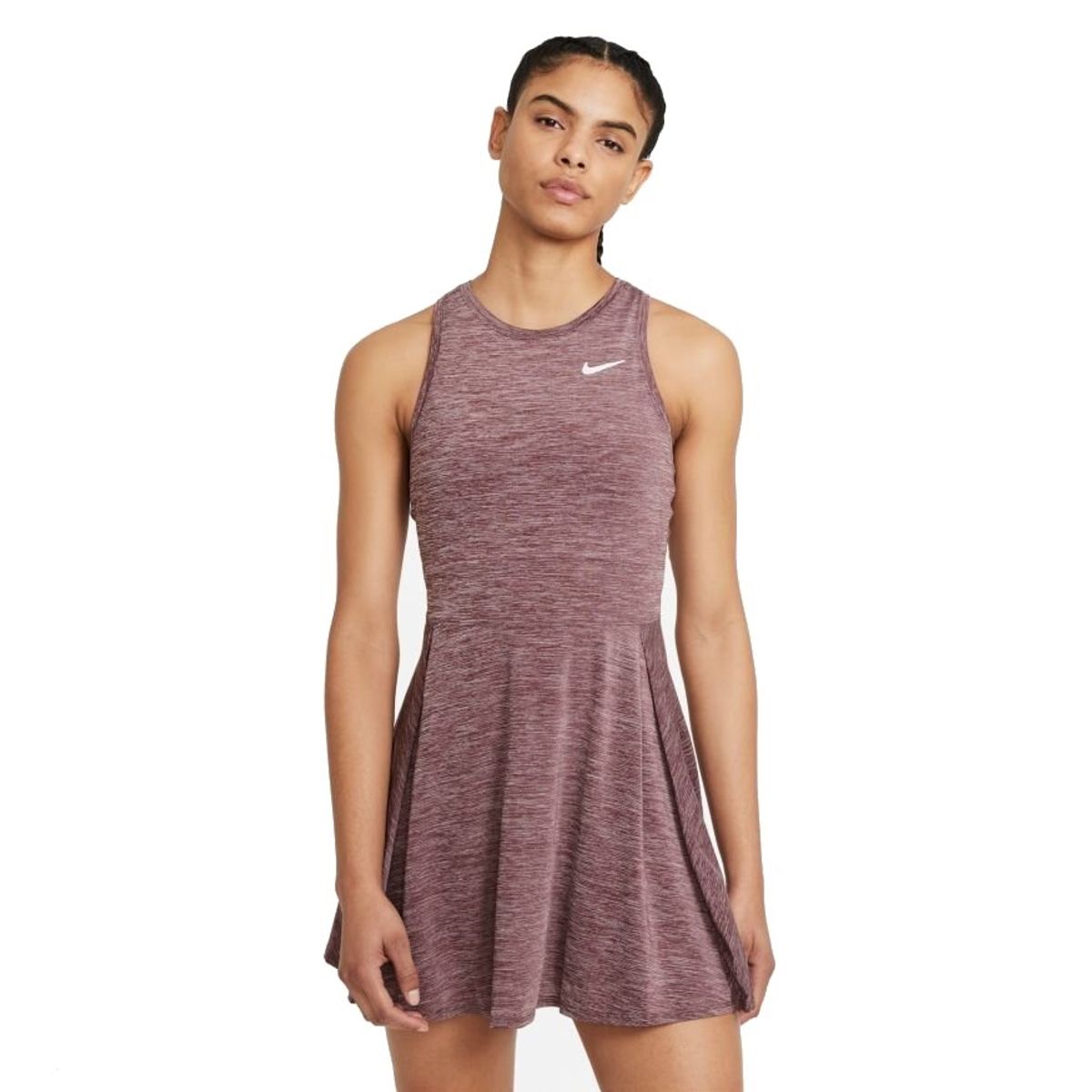 Nike Court Dri-Fit Advantage Dress Dark Beetroot/White