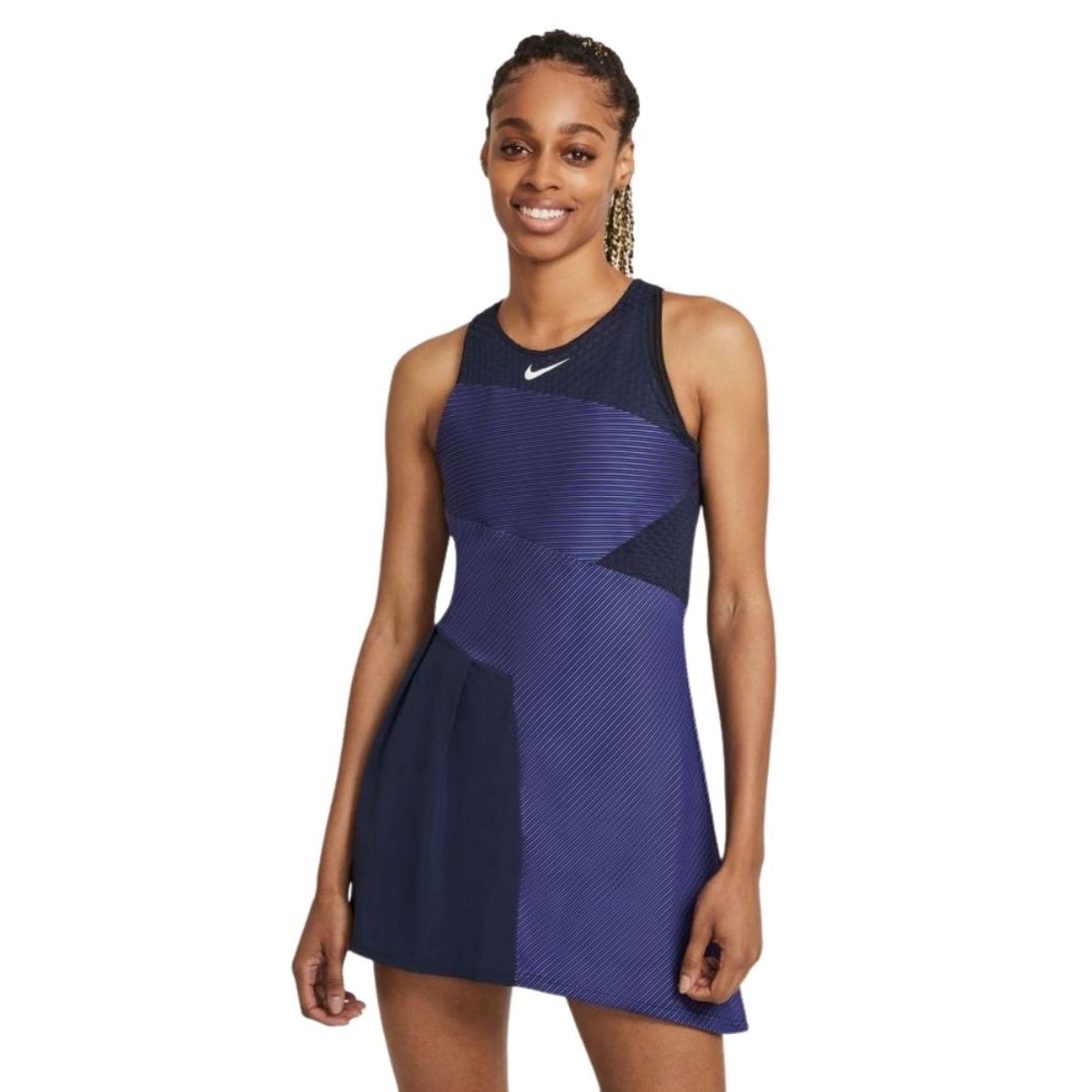 Nike Court Dri-Fit Advantage Slam Dress Obsidian/White