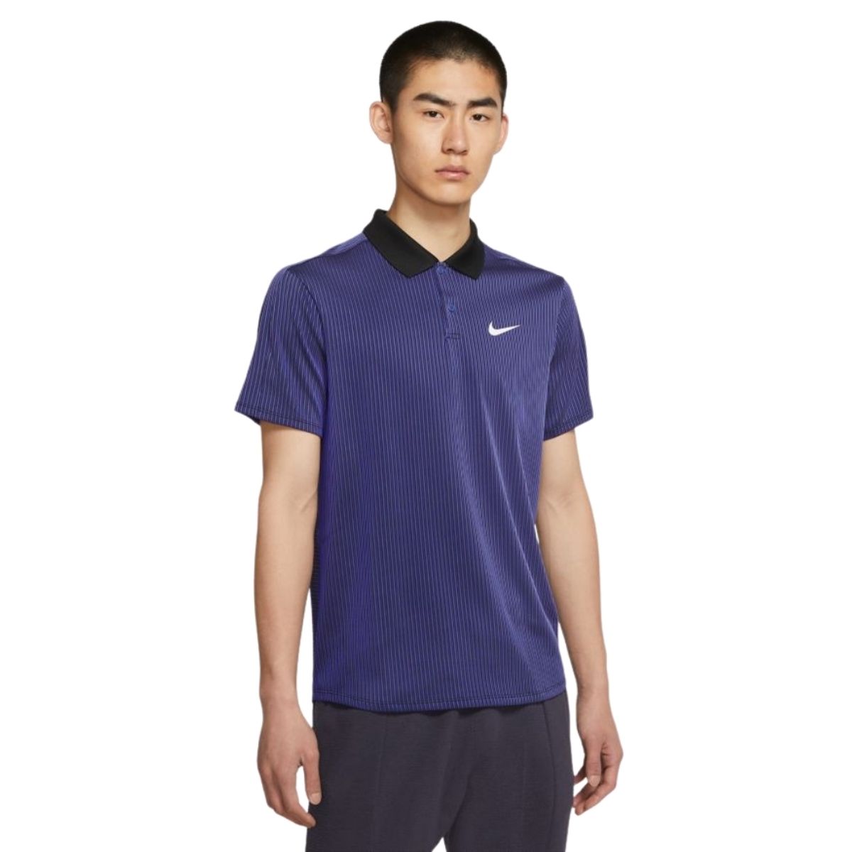 Nike Court Dri-Fit Avantage Slam Polo Purple Dust