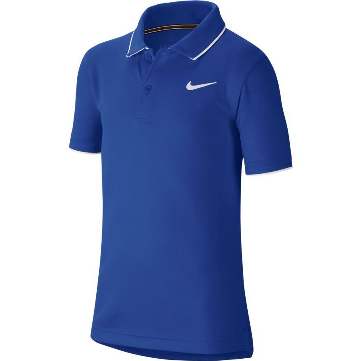 Nike Court Dri-FIT Junior Polo Blå