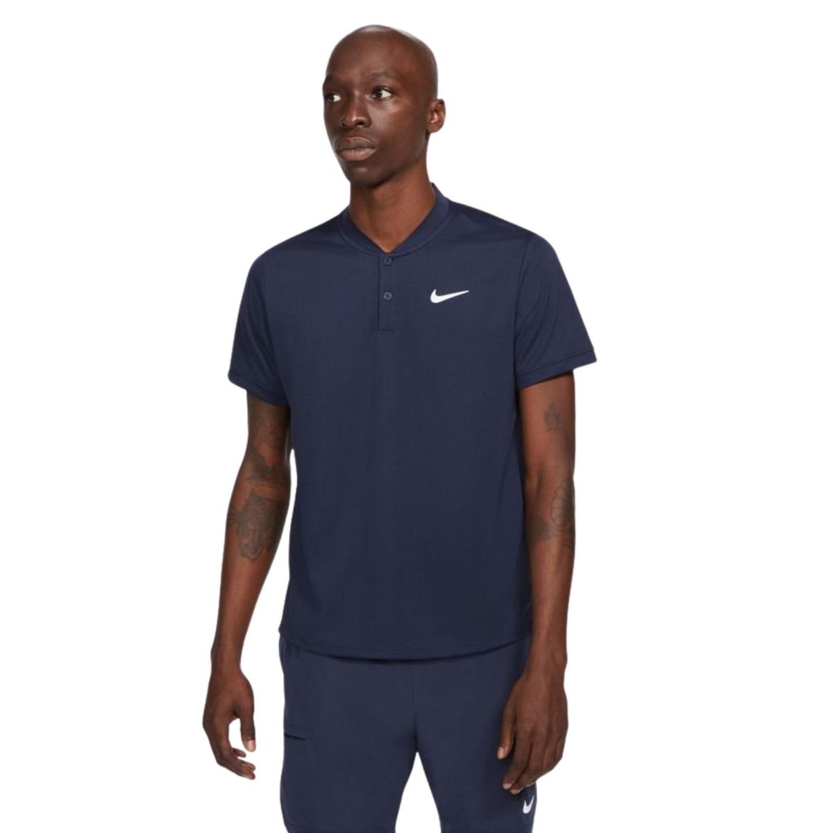 Nike Court Dri-FIT Polo Obsidian/White