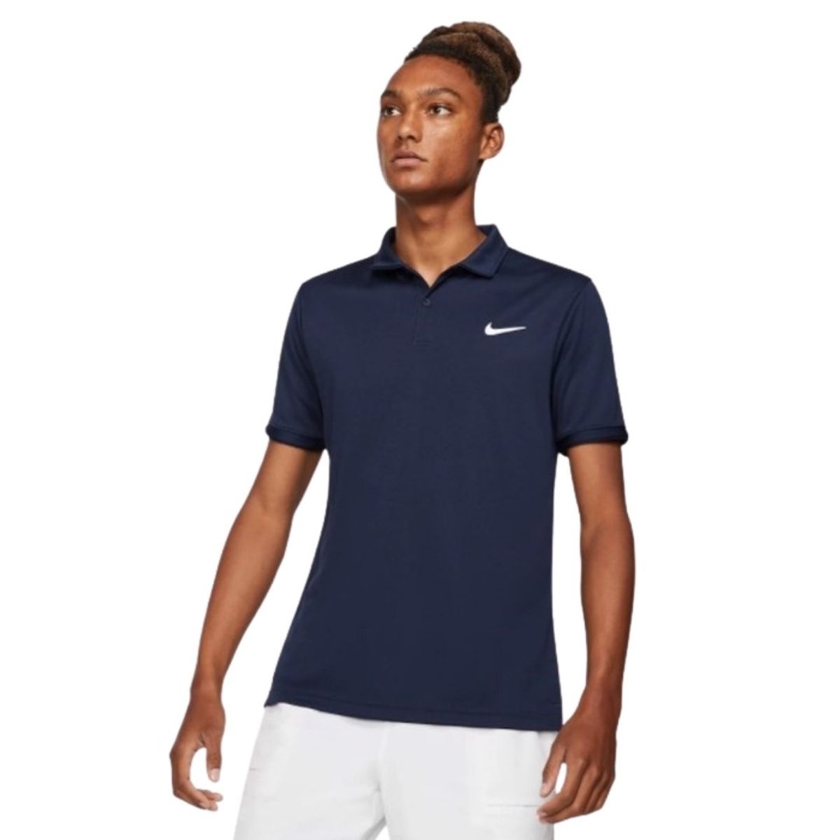 Nike Court Dri-FIT Victory Polo Obsidian/White