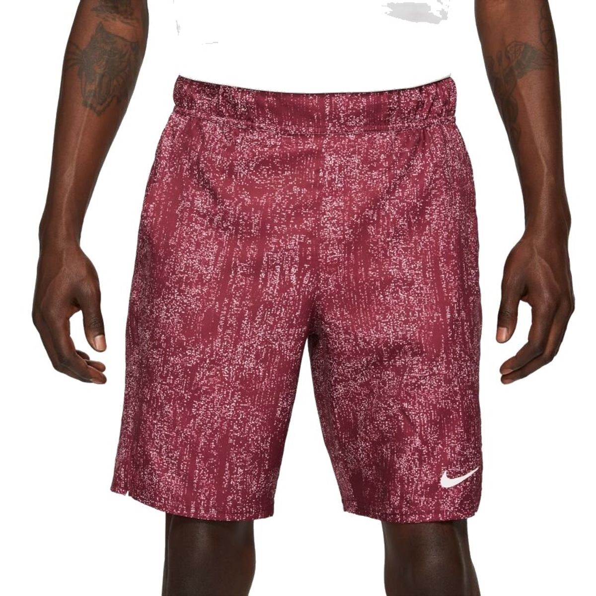 Nike Court Flex Victory Shorts Dark Beetroot/White