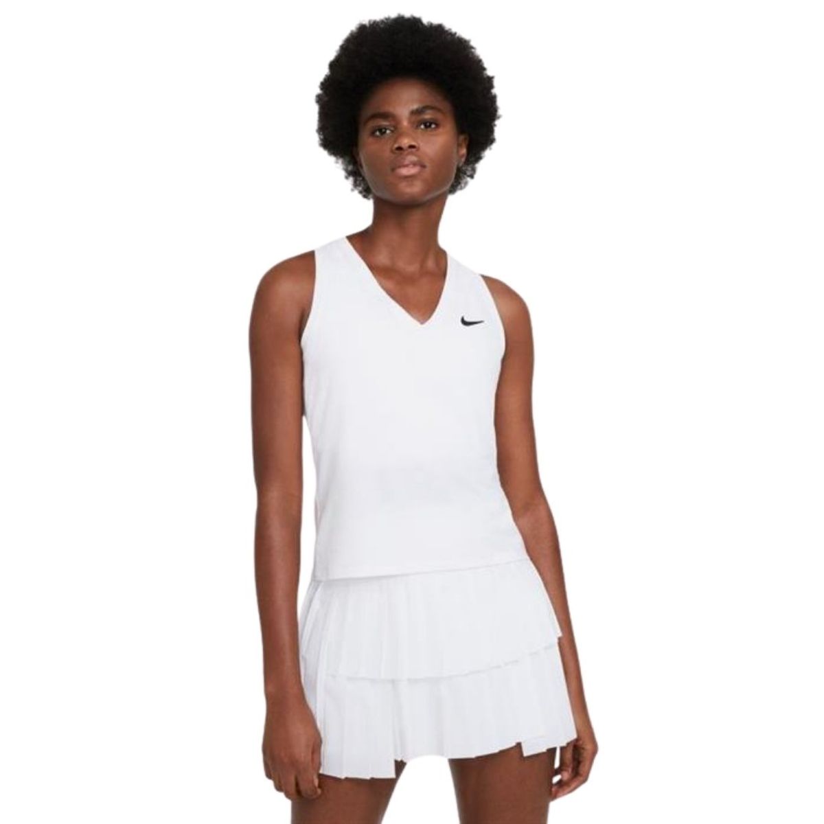 Nike Court Victory Dame Tank White/Black