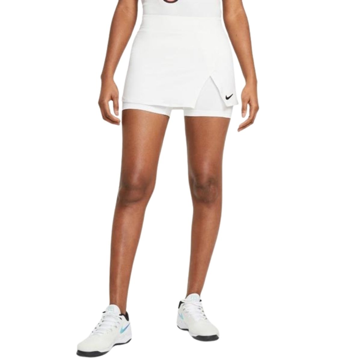 Nike Court Victory Nederdel White/Black