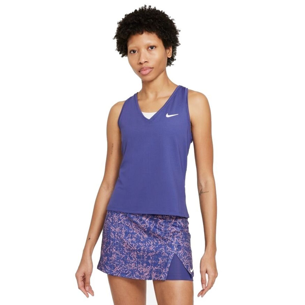 Nike Court Victory Tanktop Dame Dark Purple Dust