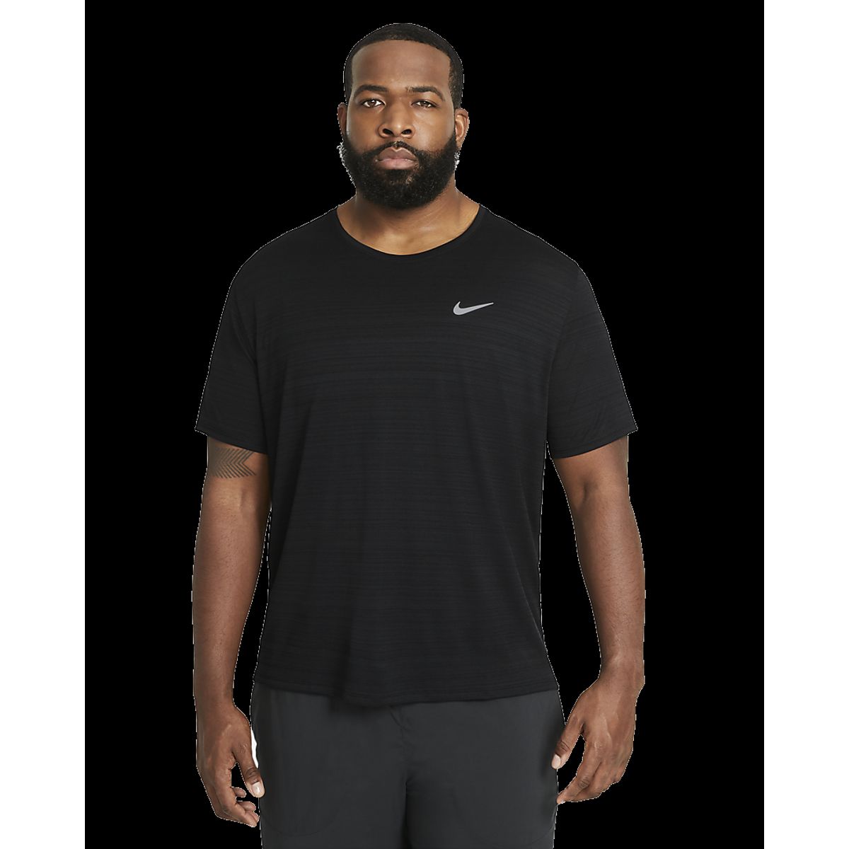 Nike Dri-Fit Miler T-shirt Black