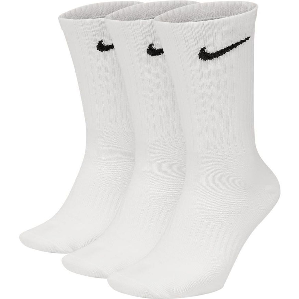 Nike Everyday Lightweight 3-Pak White/Black