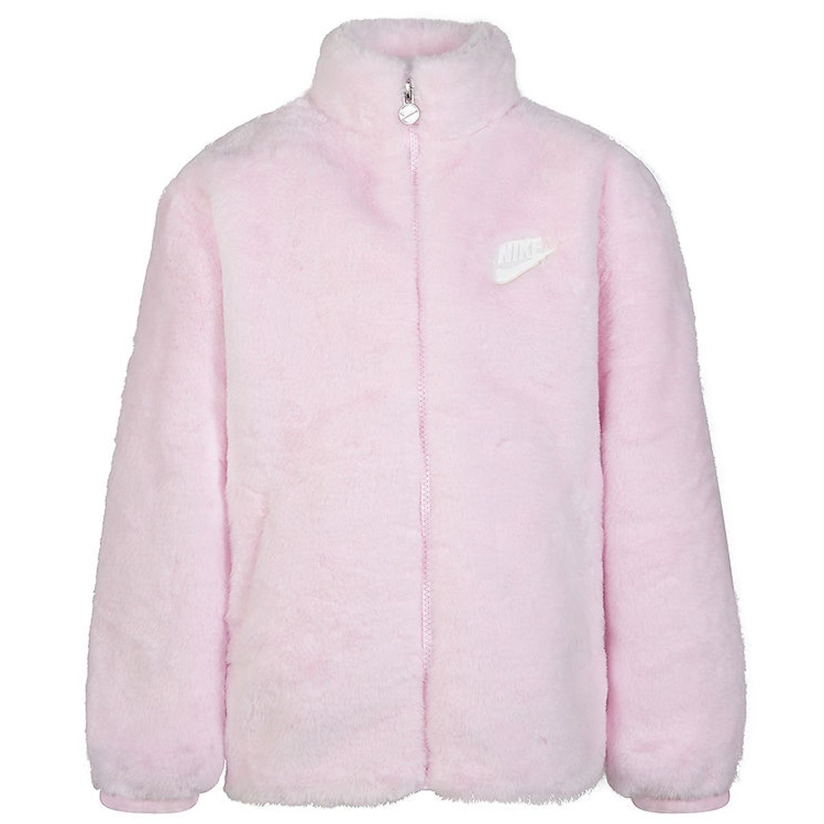 Nike Jakke - Imiteret Pels - Pink Foam