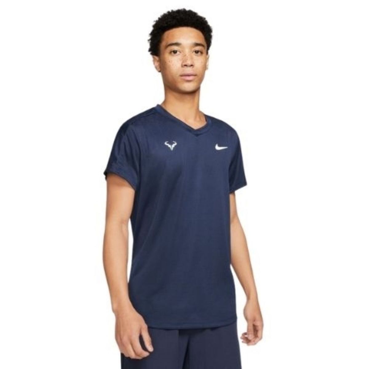 Nike Rafa Challenger T-shirt Obsidian/White