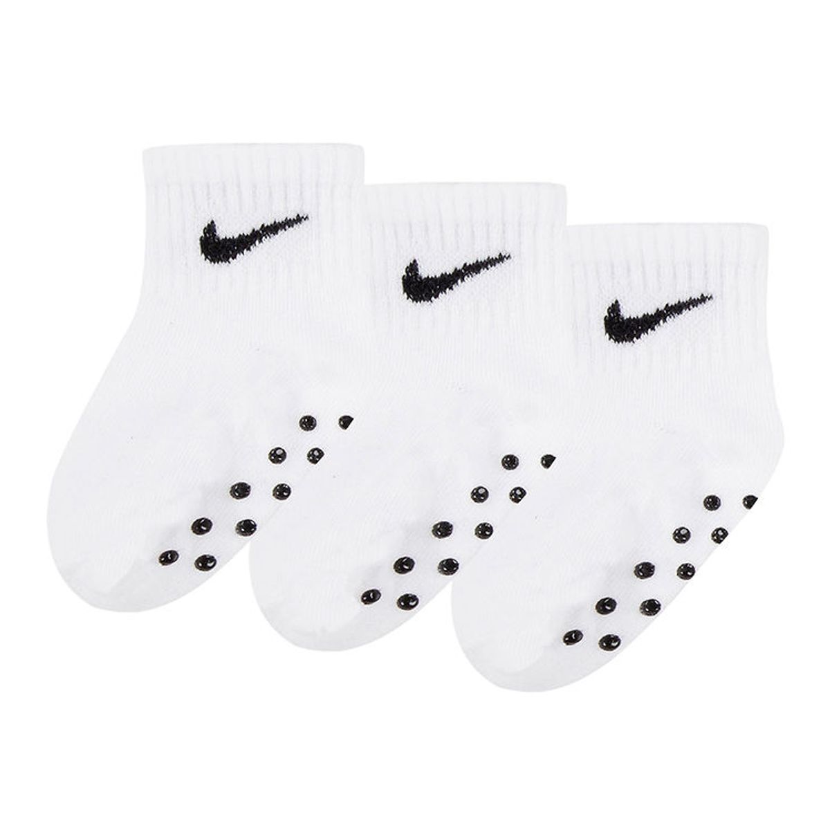 Nike Strømper - 3-pak - Non-Slip - Hvid