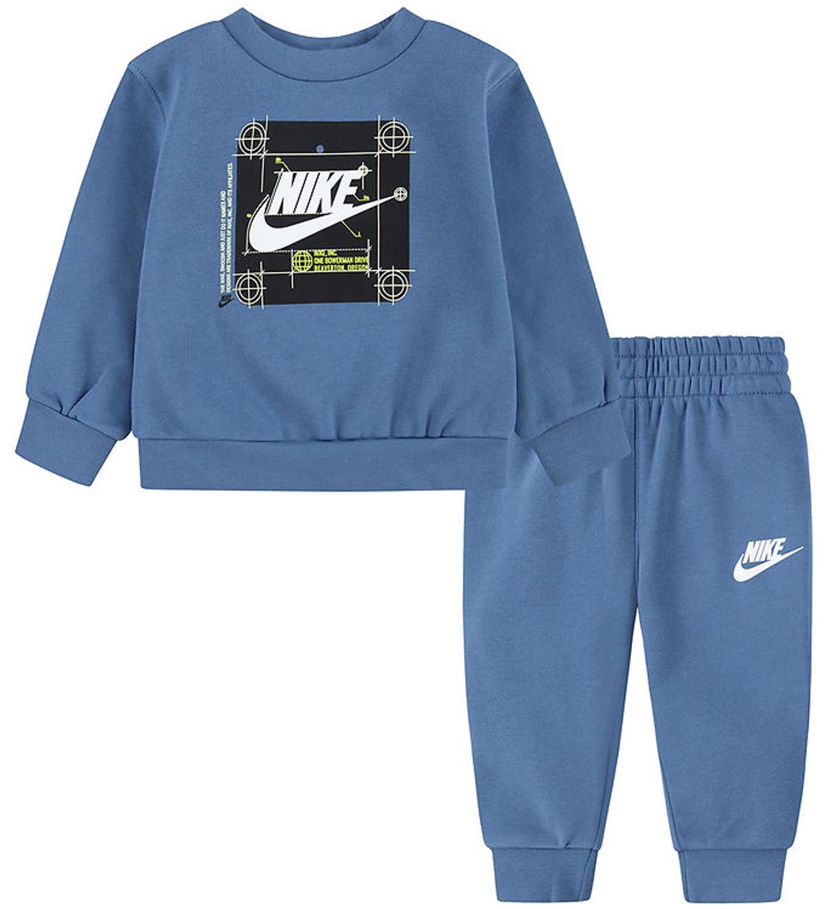 Nike Sweatsæt - Aegean Storm