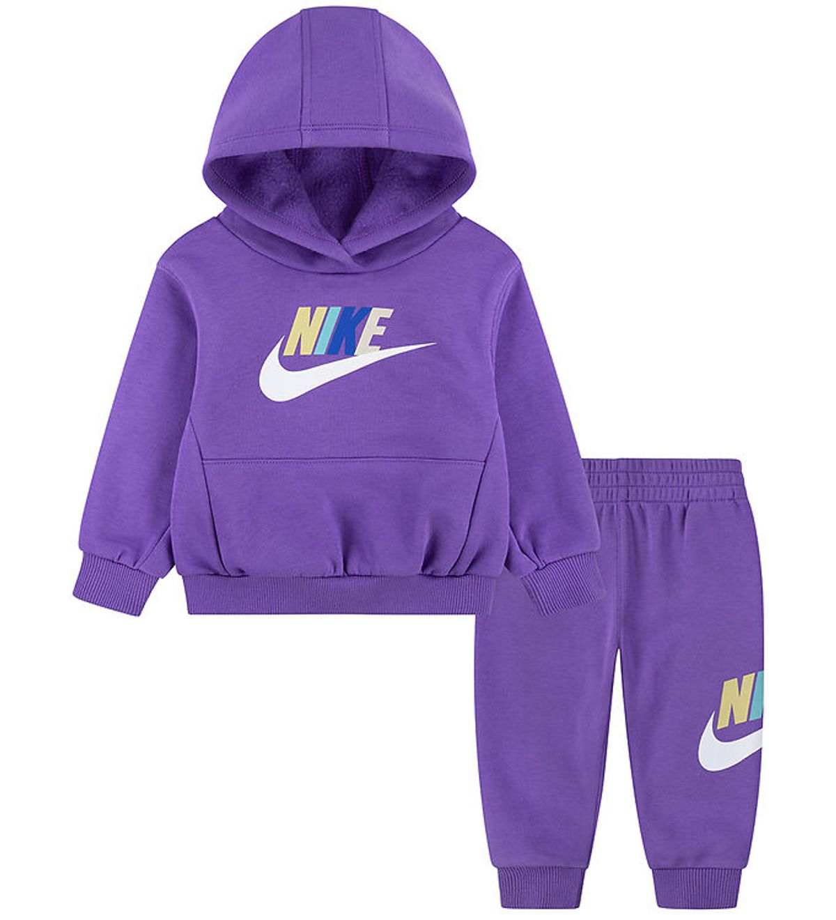 Nike Sweatsæt - Black Raspberry