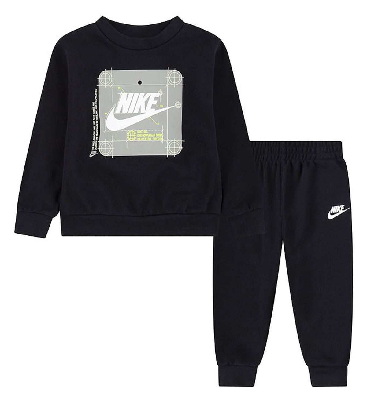 Nike Sweatsæt - Sort