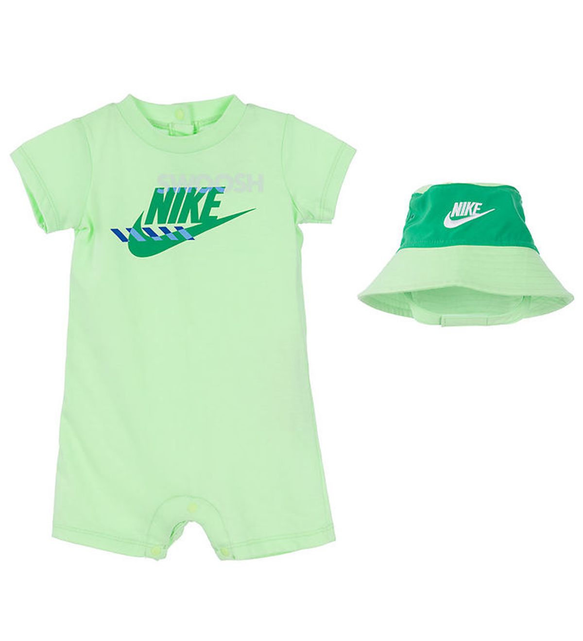 Nike Sæt - Sommerdragt/Bøllehat - Vapor Green