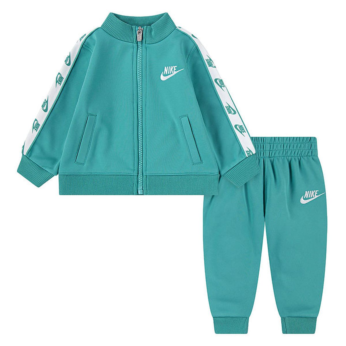 Nike Træningssæt - Cardigan/Bukser - Dusty Cactus