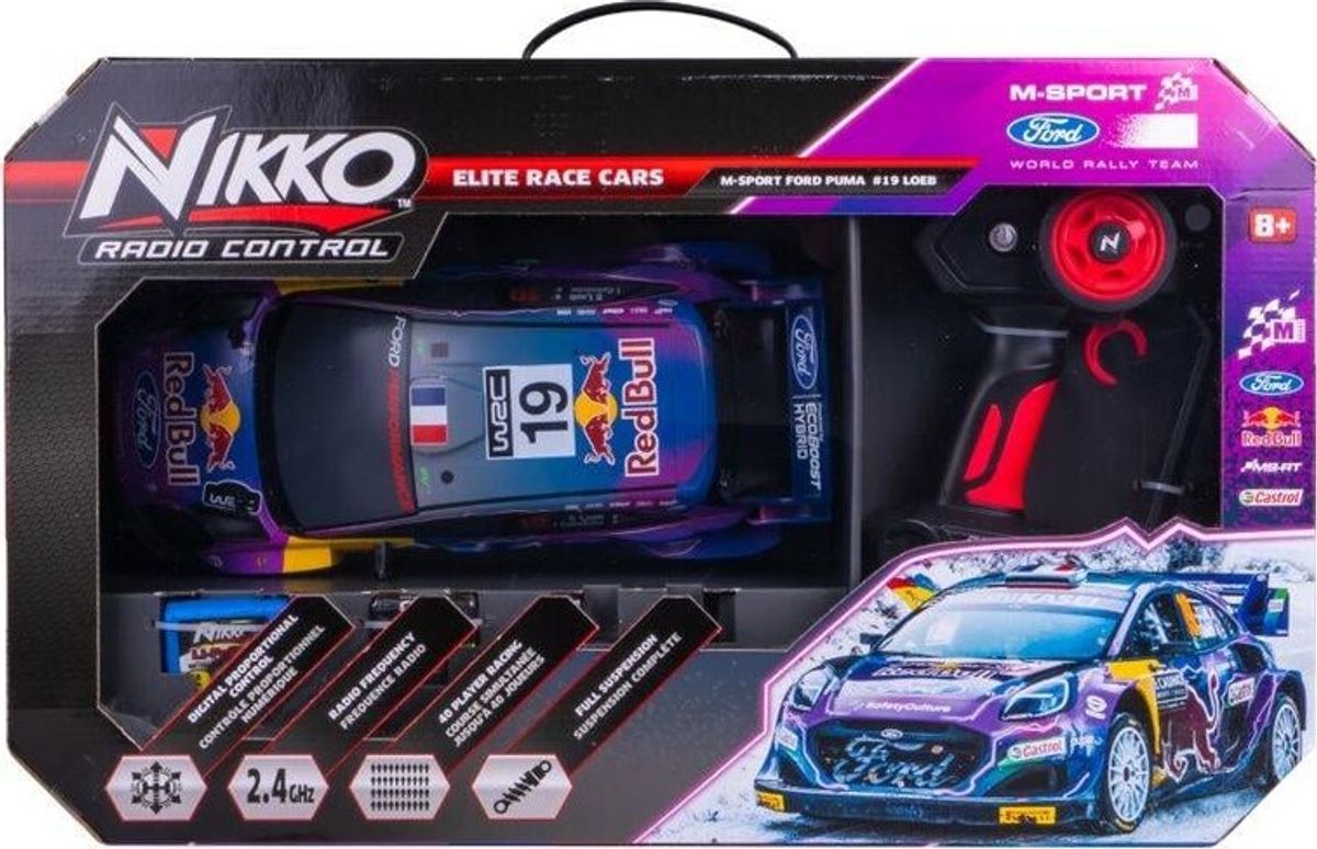 Nikko - Elite Race Cars - M-sport Ford Puma (34cm)