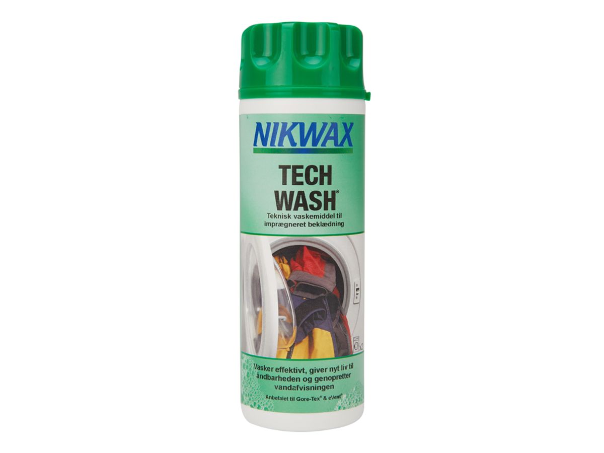 Nikwax Tech-Wash - Vaskemiddel til vandtæt beklædning - 300 ml