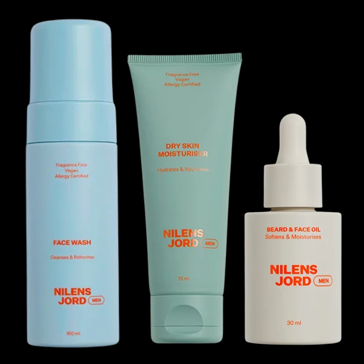 Nilens Jord Men Dry Skincare Kit