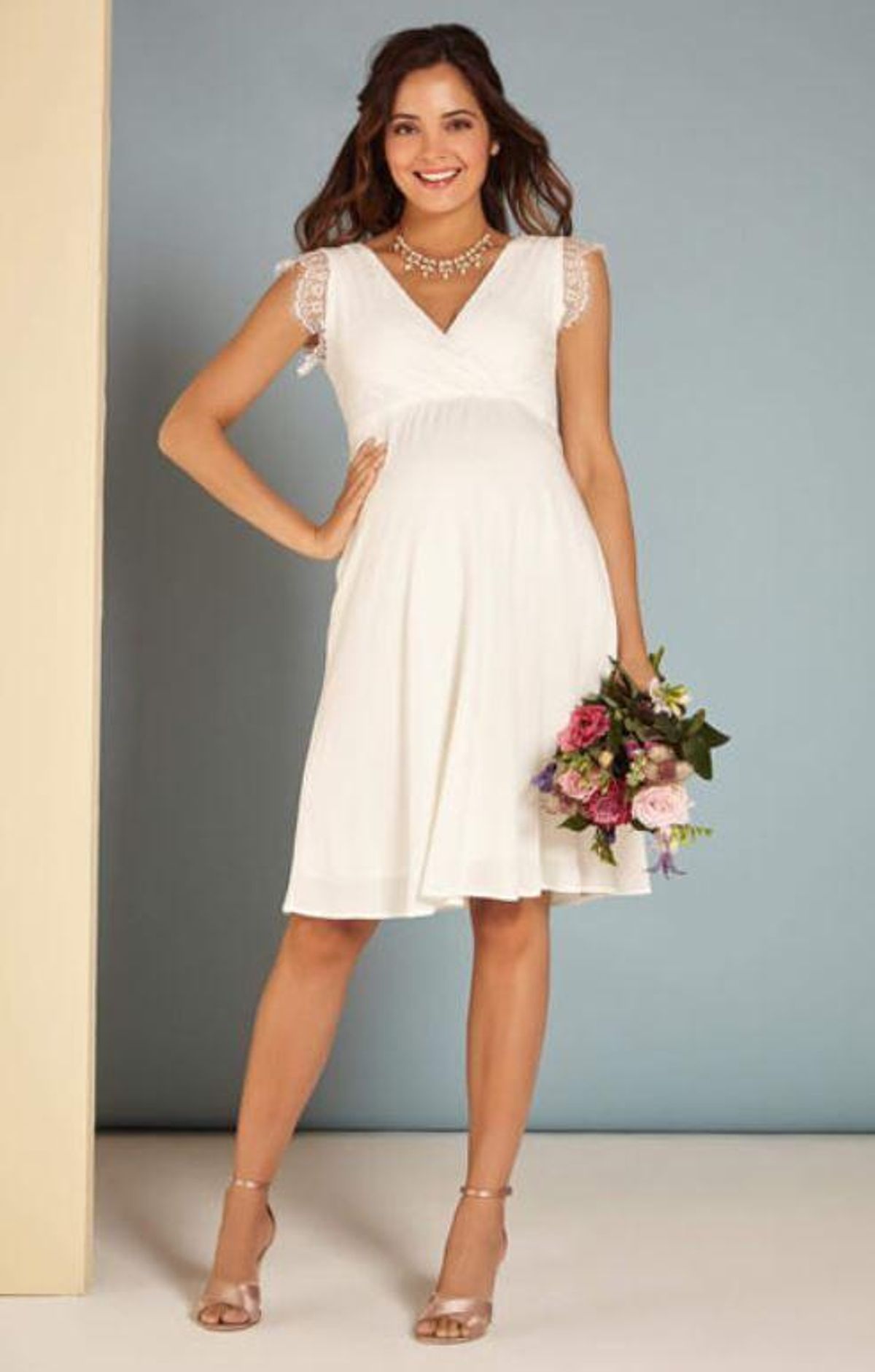 Nina brudekjole til gravid fra Tiffany Rose - Tiffany Rose - Wedding dress - Buump