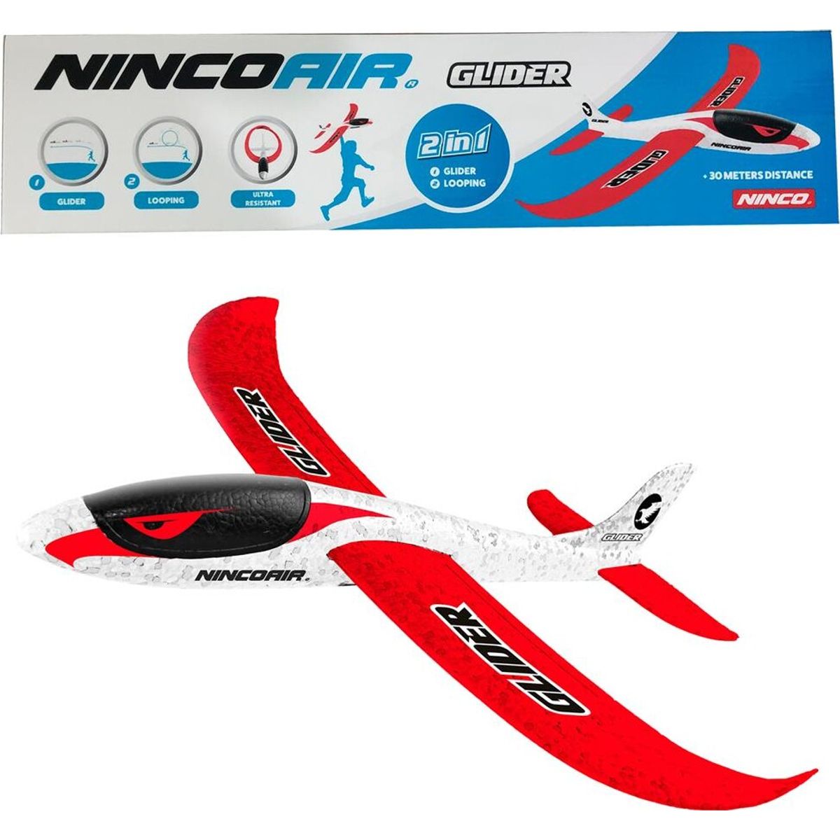 Ninco Air - 2-i-1 Glider - 120 Cm