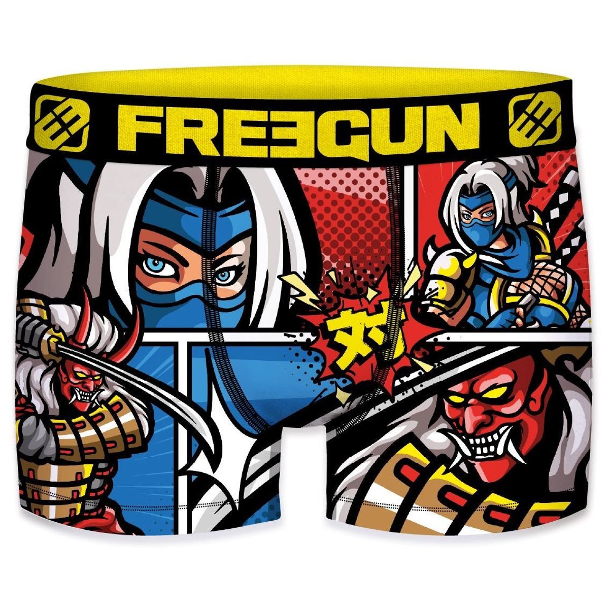 Ninja Comic - Boxershorts - Freegun Microfiber