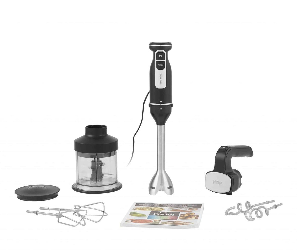 Ninja Foodi 3-i-1 Stavblender, Håndmixer & Minihakker CI100EU