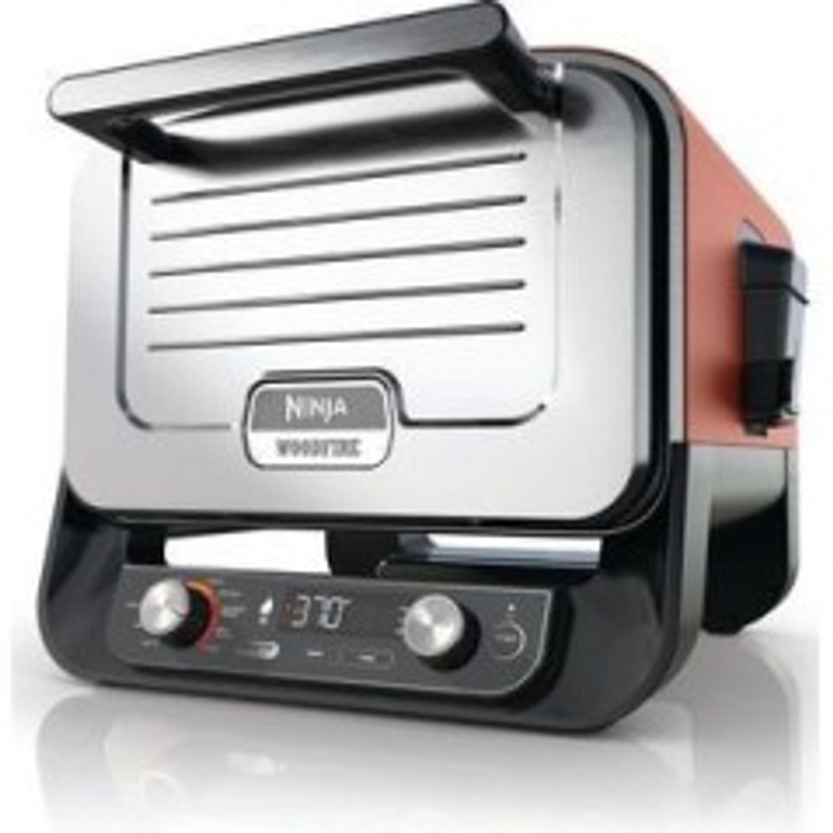 Ninja OO101EU Woodfire elektrisk udendørs ovn 2400 W Rød