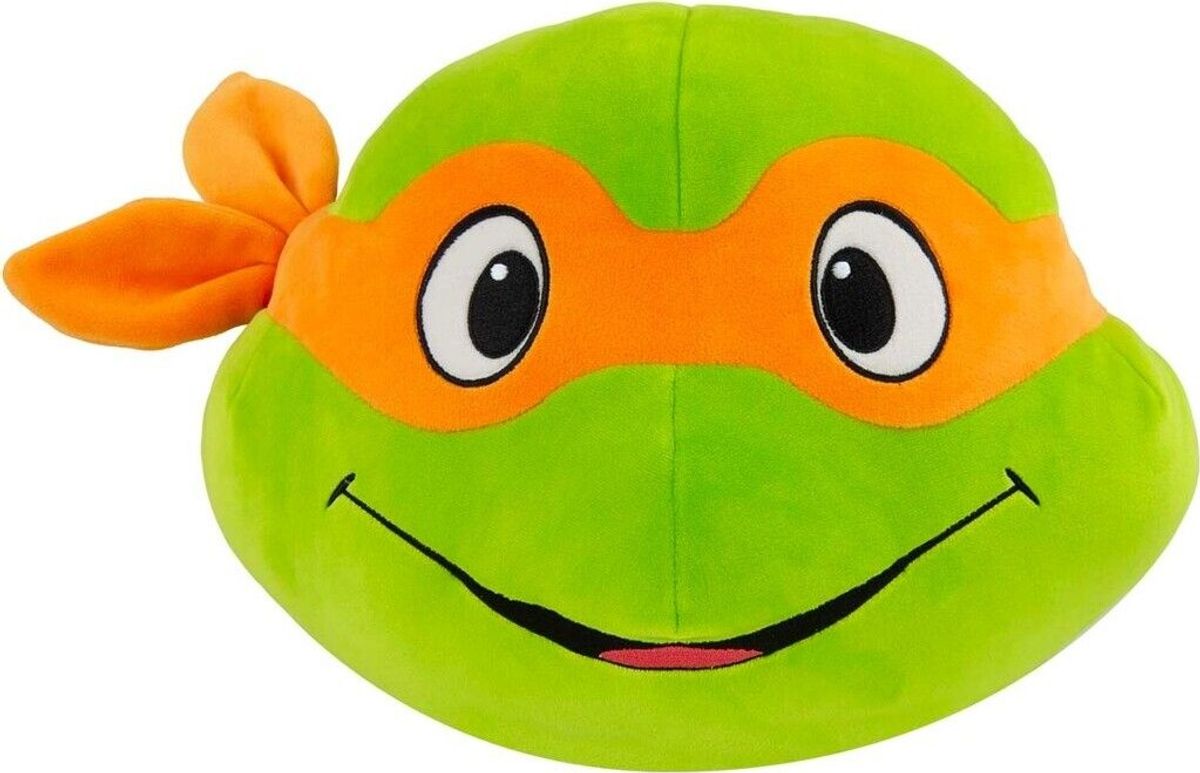 Ninja Turtles Bamse - Michalangelo - Club Mocchi Mocchi - 38 Cm