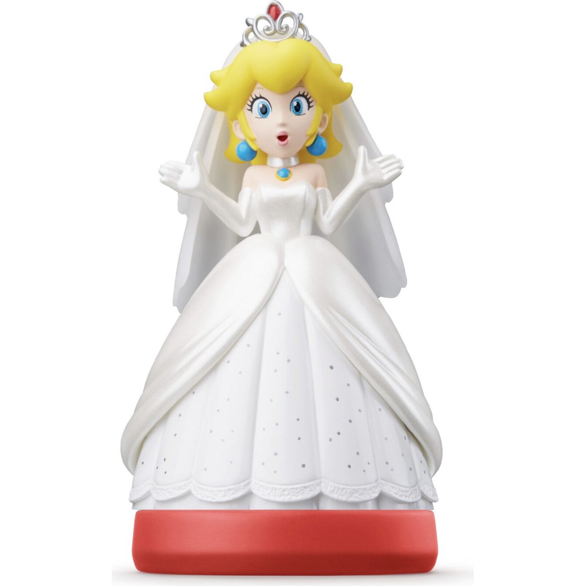 Nintendo Amiibo Figur - Prinsesse Peach I Brudekjole