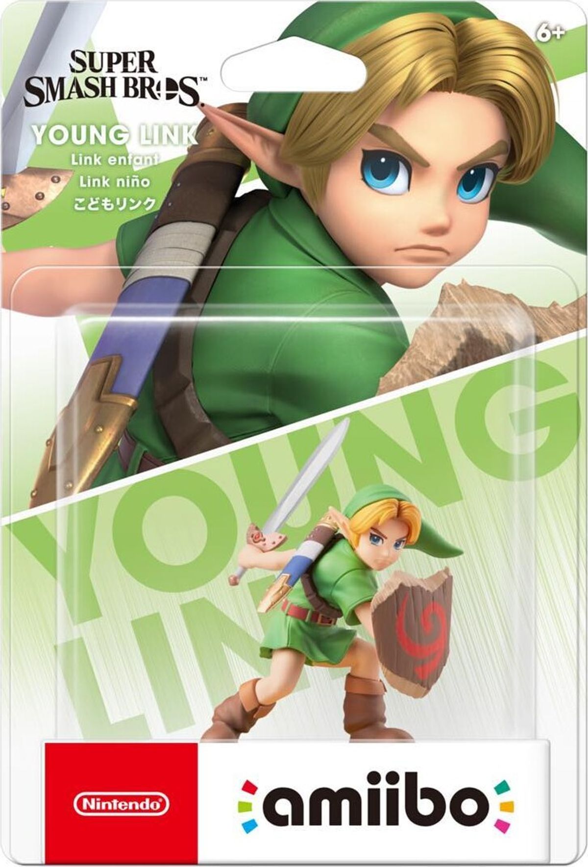 Nintendo Amiibo Figur - Young Link - Super Smash Bros.